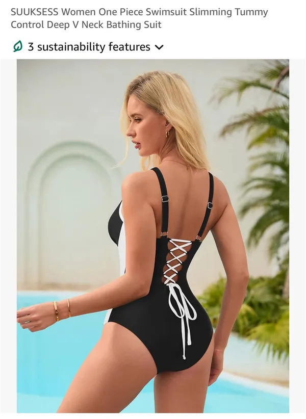 One Piece Women’s Swimsuit - Image 2
