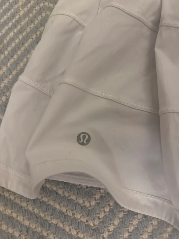 Lululemon Pace Rival Midrise Skirt White - Image 5