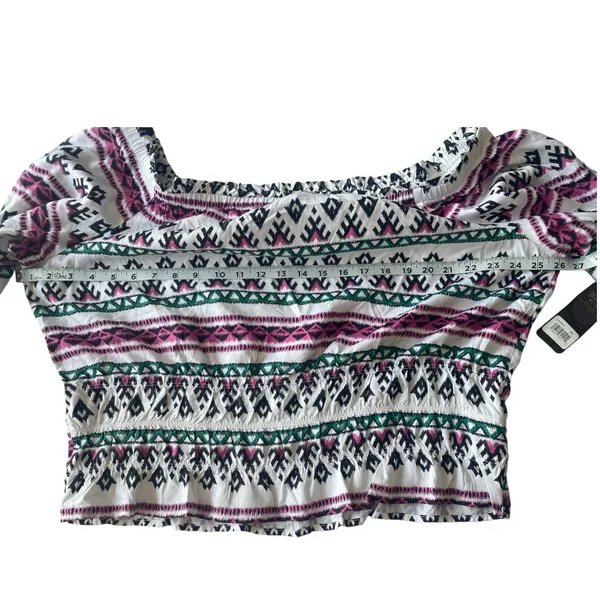 Wrangler Retro Off‎ Shoulder Long Sleeve Elastic Women’s Top Plus Size Size XXL - Image 6