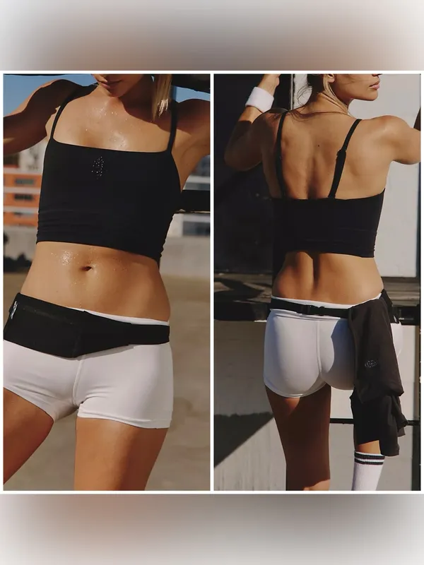NWT Free People FP Movement Never Better Bandeau - Black - XS - Image 2