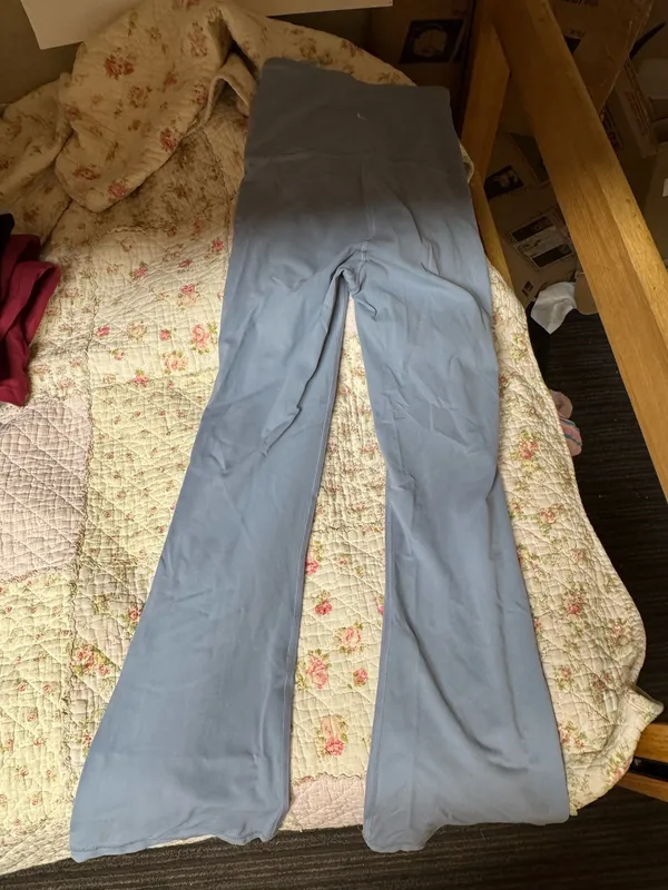 Chambray Lululemon Groove Pants Super-High-Rise Flared Nulu Women’s 2 - Image 4