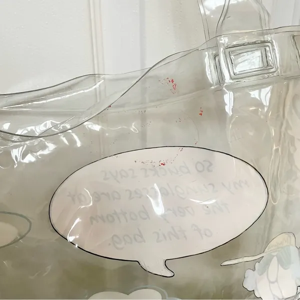 NWOT Vintage Hallmark Maxine Clear Beach Tote bag - Image 5