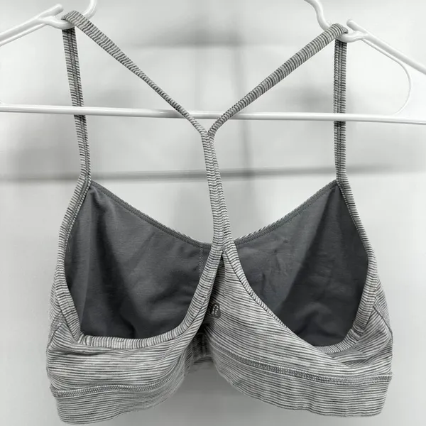 Lululemon Flow Y Nulu Sports Bra A–C Cups Wee Are From Space Nimbus Battleship 8 - Image 5