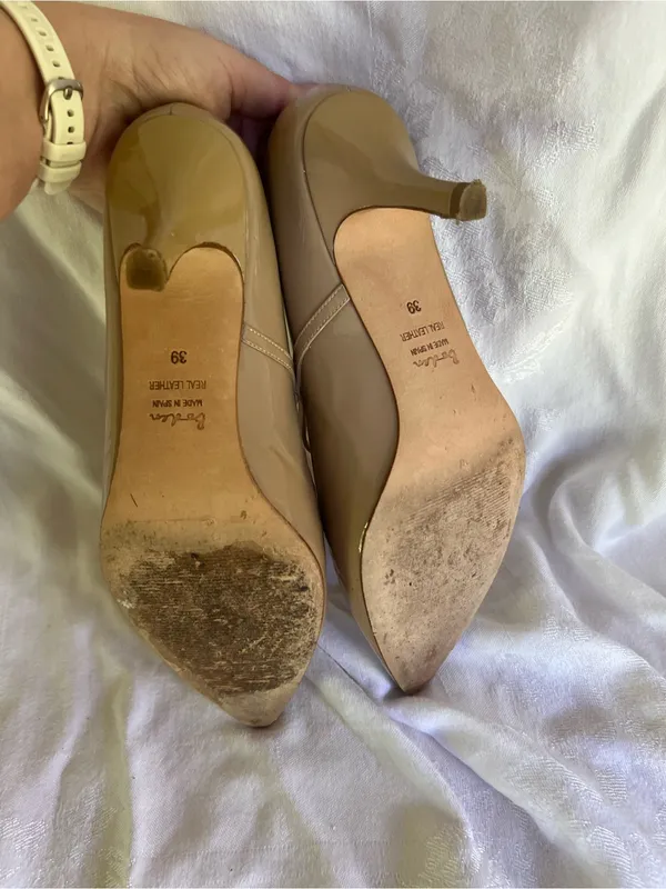 Boden Nude Patent Mary Jane Pointed-Toe Pumps - Image 10