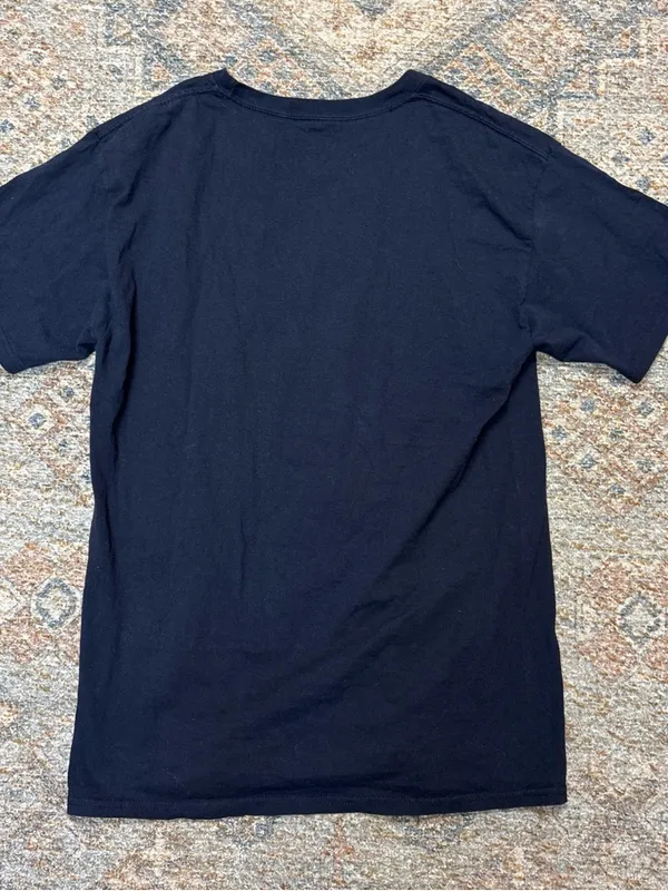 Columbia Black Tee with Red Duquesne Volleyball Graphic - Image 4