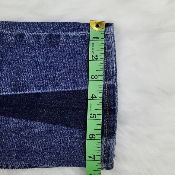 Free People‎ -01 Color-Blocked Crop Flare Jeans Women's size 27 - Image 11
