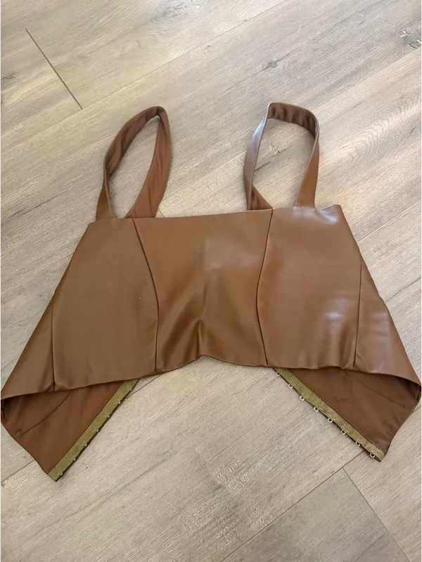 Edikted Top Corset Brown - Image 3
