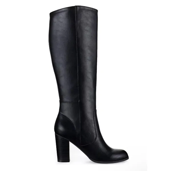 Style & Co Addyy Dress Zipper Boots in Smooth Black, Size 5.5, NEW in Box - Image 3