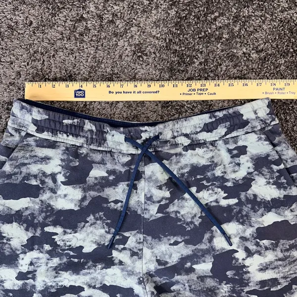 Lululemon Loungeful High-Rise Short 7" Heritage Camo Wash WP Blue Multi Size‎ 16 - Image 10
