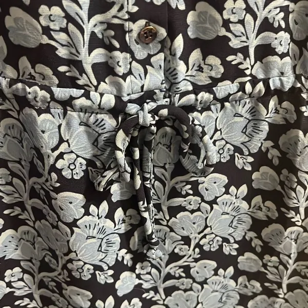✨Cabi Java Sz Small Dress Drawstring Blue Floral✨ - Image 10