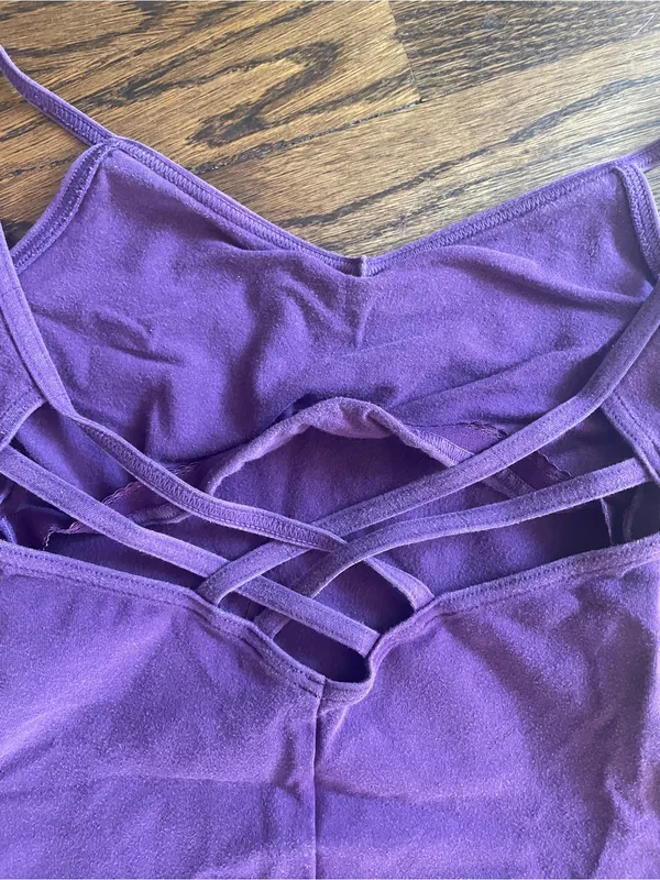Girls' Purple One-Piece Bodysuit - Image 3