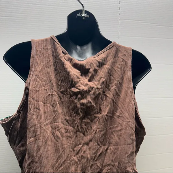 Bisou Bisou Y2K Lace Floral Silk Cami Tank Top - Image 5
