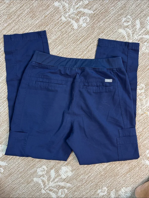 Figs technical collection  Navy Cargo Pants - Slim Work Taper - Image 4