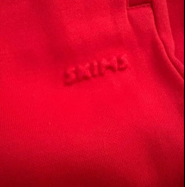 Skims RARE cotton fleece classic straight leg pant - Image 4