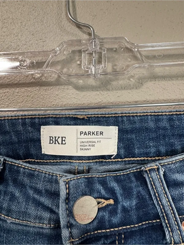 BKE Parker High Rise Skinny 30x29 1/2 - Image 4
