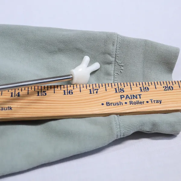 John Galt Brandy Melville Hoodie Women One Size Sage Green Oversized Zip Up Soft - Image 11