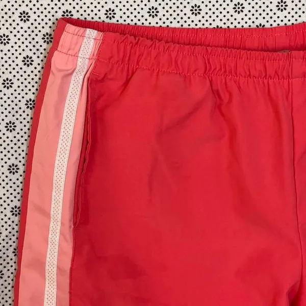 Nike Vintage Y2K 2010 Track Pants Size L (12-14) Coral Striped - Image 4