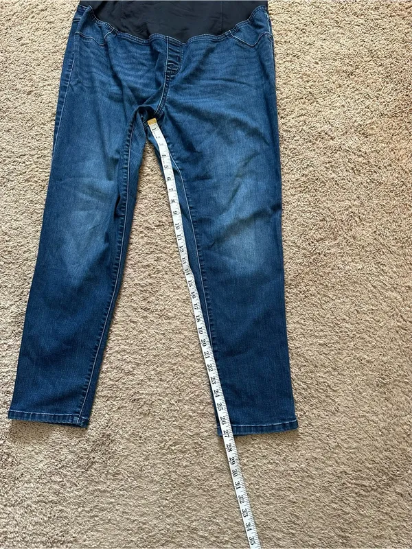 Isabel Maternity Stretchy Skinny Jeans Size 16 - Image 2