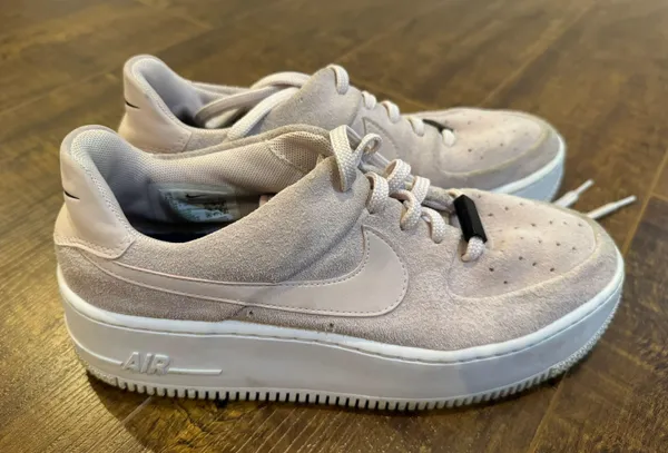 Nike Pink Platform Air Force 1 - Image 2