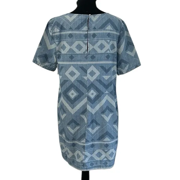 Old Navy Blue Cotton Dress(Size Small) - Image 2