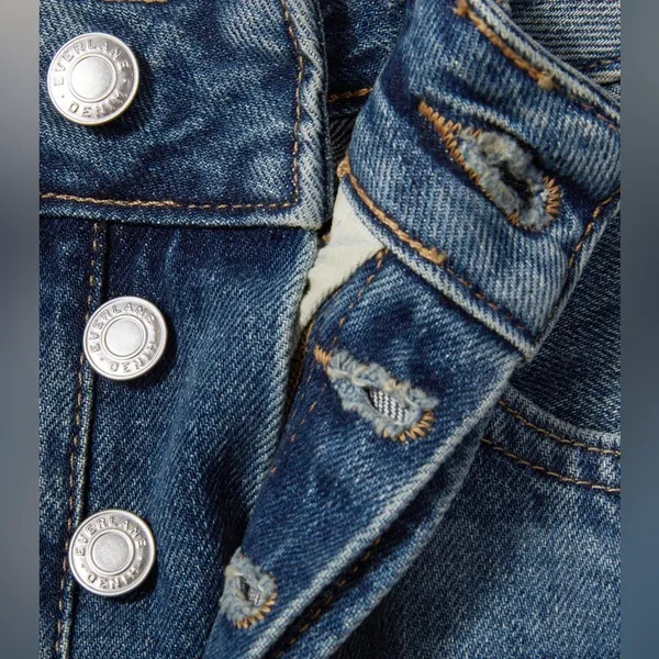 Everlane | Classic Blue Women's‎ Jeans 28 Crop Curvy 90s - Image 13