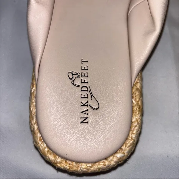 Naked Feet COSTA IN ROSETTE ESPADRILLE SANDALS - Image 9