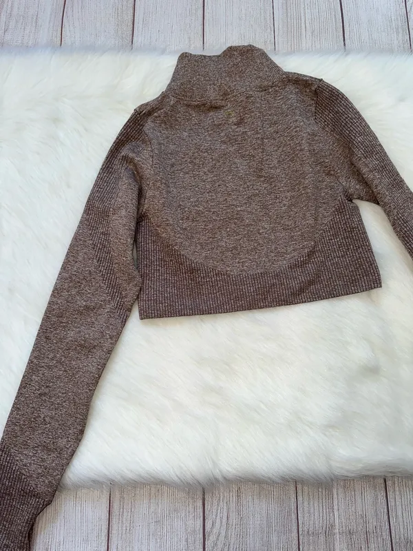 3 Piece Workout Set Brown - Image 6
