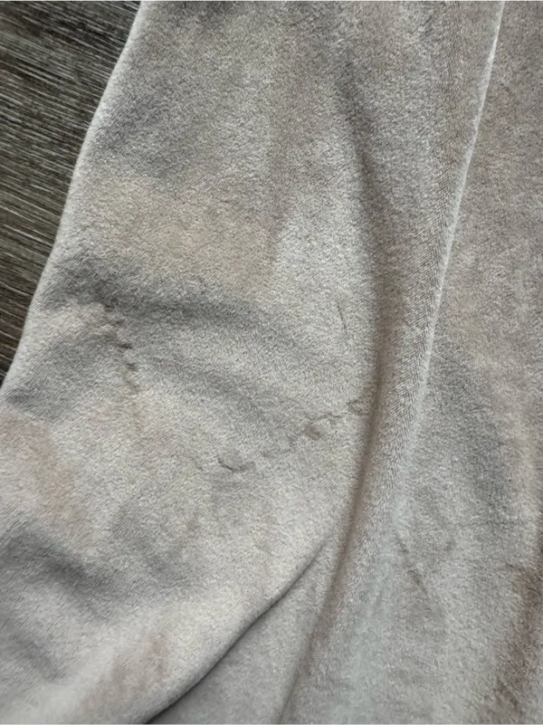Skims Tan Velour Wide Leg Lounge Pants S - Image 4