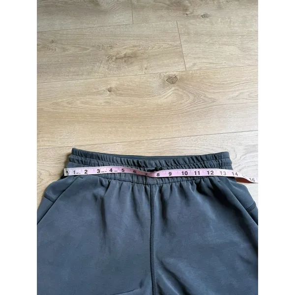 Lululemon Softstreme High-Rise Straight-Leg Cropped Pant 22" Black/gray Size 6 - Image 9