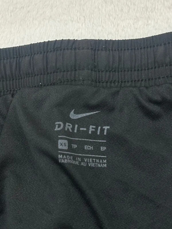 Nike Dri-Fit Tempo Black & Blue Lined Athletic Jogging Running Shorts Women’s XS - Image 2