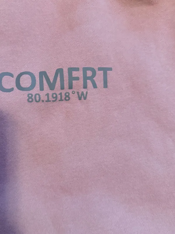 Comfrt unisex oversized coordinate hoodie size small orchid Sold out color! - Image 3