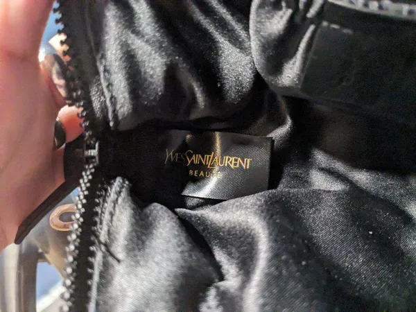 YSL Yves Saint Laurent Black Pouch - Image 8