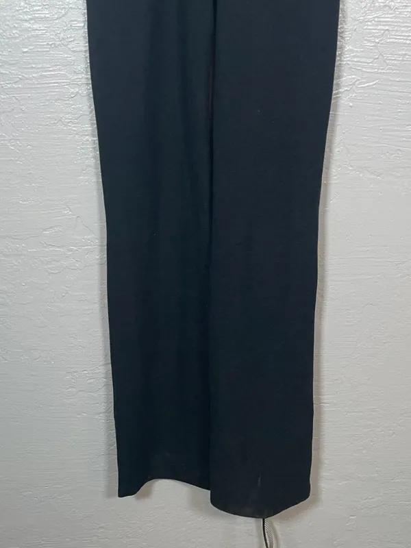 Beyond Yoga Women S Black Space Dyed All Around Jumpsuit Built in Bra Bootcut - Image 6