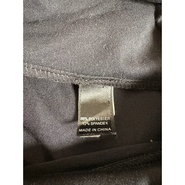 betabrand black pull on wide leg yoga‎ dress pants xs - Image 3