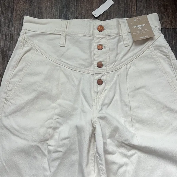 Madewell Super Wide Leg Jeans - Image 3