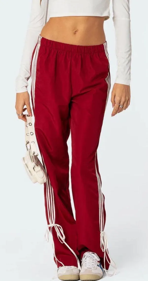 Red Track Pants - Image 3