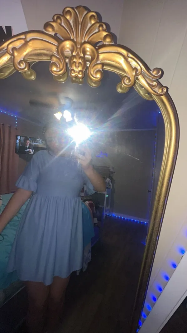 blue dress Size M - Image 2