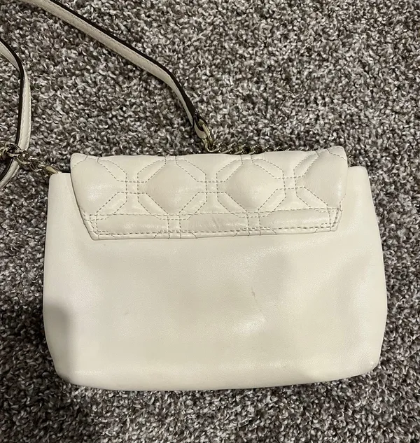 Kate Spade White Leather Crossbody - Image 5