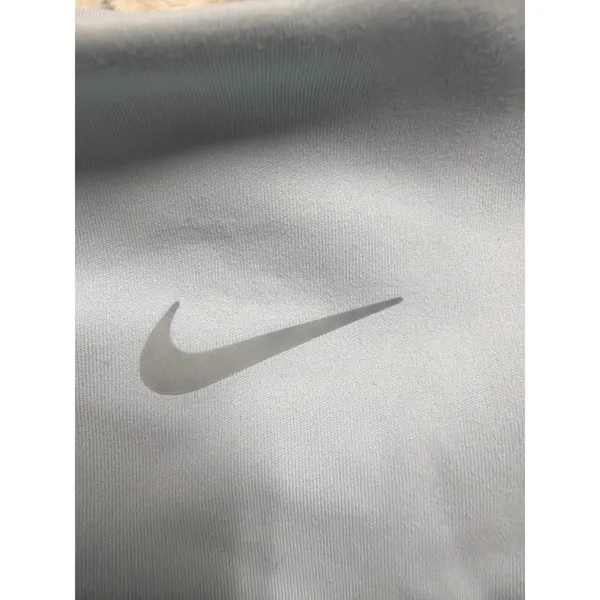 Nike One Womens High Rise 8 Inch Biker Shorts Light Blue FZ6758-440 XS‎ - Image 4