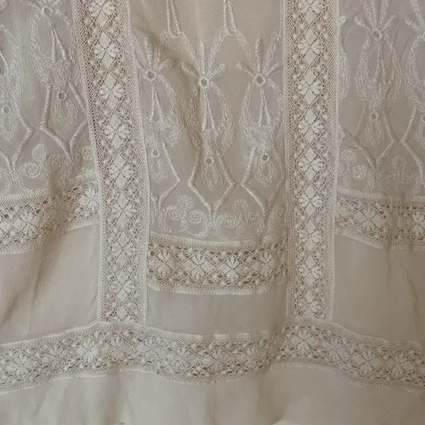 Ulla Johnson light pink sheer sleeveless silk top - Image 3