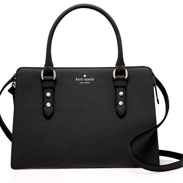 Kate Spade Mulberry Street Black Pebble Leather Handbag - Image 3