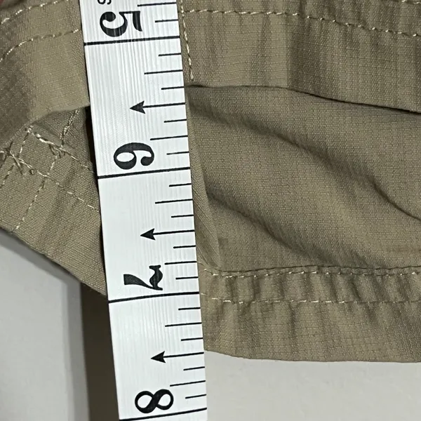 The‎ North Face Womens Tan Khaki Hiking Shorts Size 16 Drawstring Nylon Trekking - Image 7
