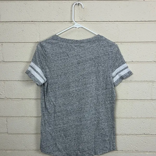 PINK Victoria’s Secret Gray Graphic Tee size S - Image 5