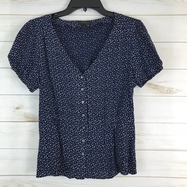 ✨ J. Crew Button Up Peplum Blouse Top ✨ - Image 3