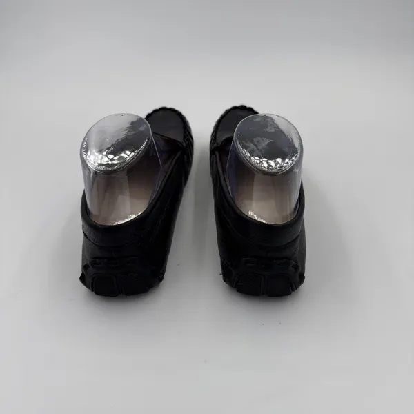 Women's Cole Haan Women's Evelyn Black Leather Driver loafers Size 7.5B - Image 3