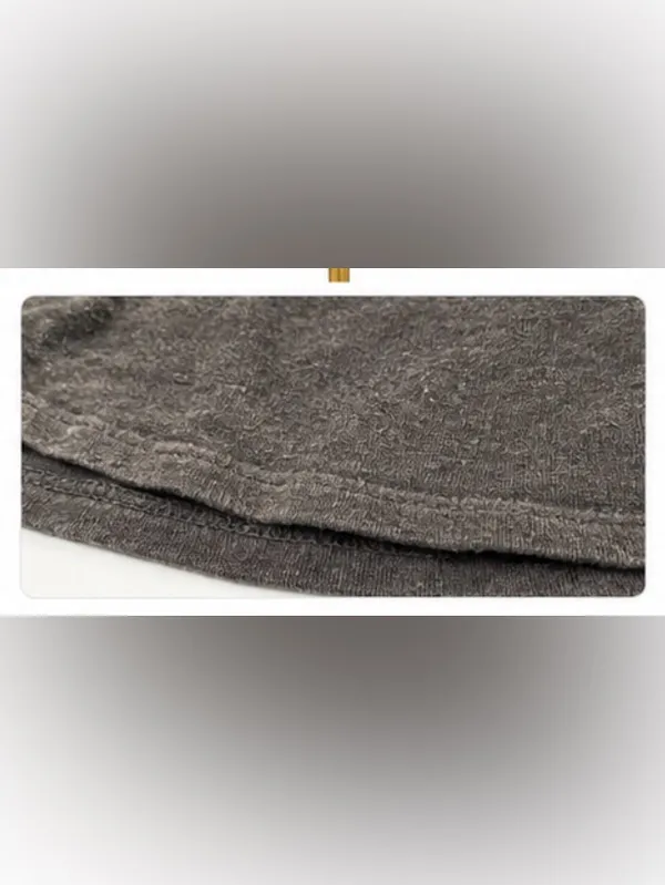 Z Supply Charcoal Gray T-Shirt Swing Dress – Size Medium - Image 4