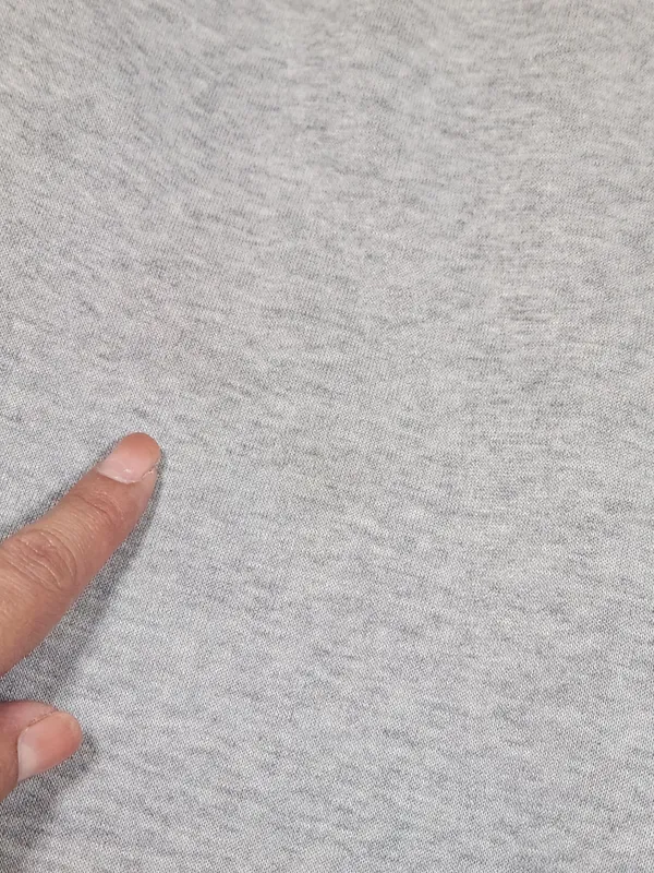 FCT Basics Grey Sweat Shorts Womens Large Elastic Waist Pockets Fleece Lounge - Image 11