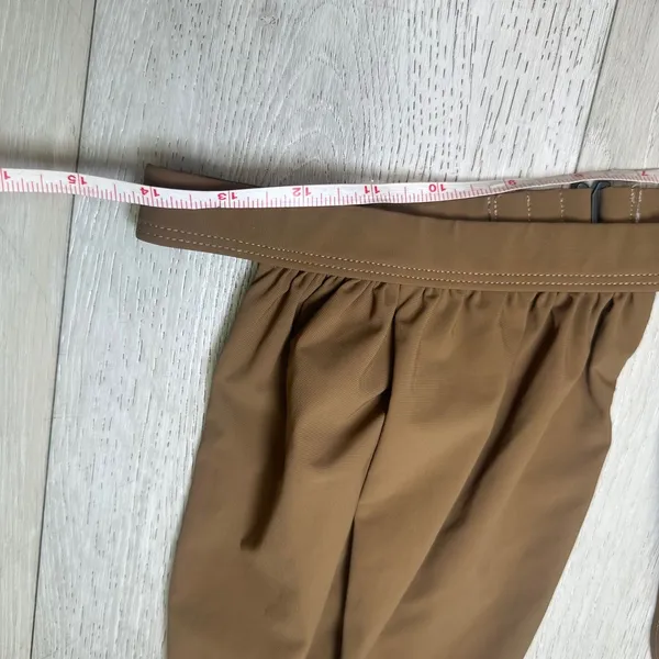 Bumpsuit The‎ Eddie swim top chestnut maternity swim top bathing suit XL brown - Image 7