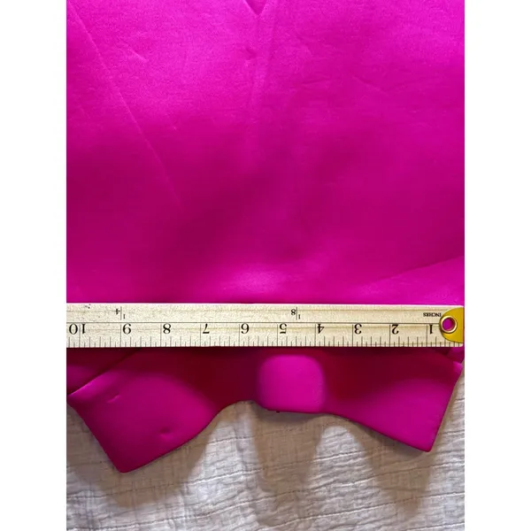 Trende Hot Pink Scuba Skater Skirt Mini A-Line Fuchsia Neoprene Small - Image 4