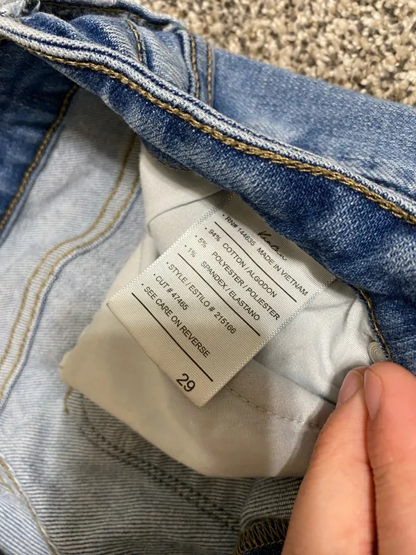 KanCan Blue Skinny Jeans with Distressed Details - Image 7